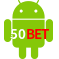 Aplicativo 50Bet para Android